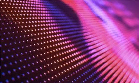 Led transparent screen